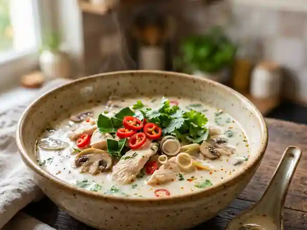 Tom Kha Kai Onctueuse et Parfumée - Photo de présentation