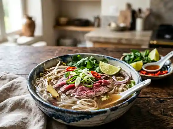 Soupe Tonkinoise au Bœuf et Épices Douces - Photo de présentation