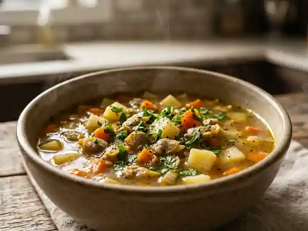 Soupe aux gouganes fondante et rustique - Photo de présentation