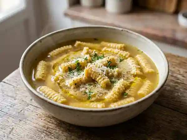 Passatelli Fondants au Parmesan et Muscade - Photo de présentation