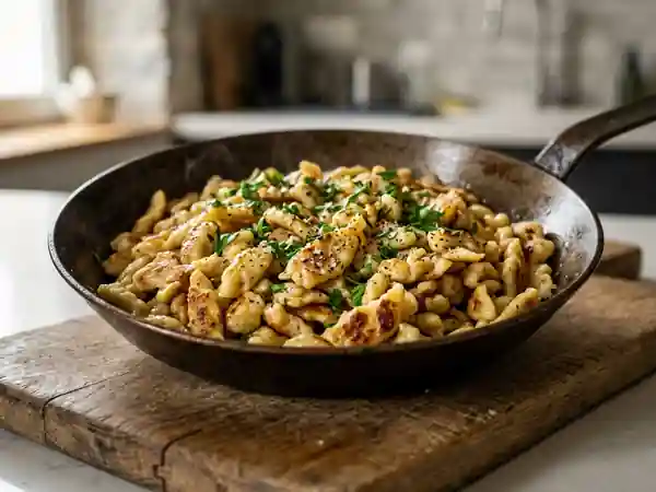 Spätzle alsaciens maison : la recette traditionnelle et savoureuse - Photo de présentation