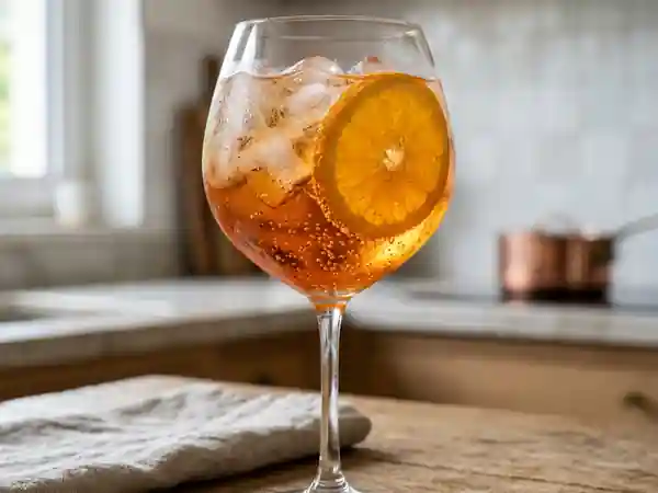 Spritz de Lorraine : Cocktail Apéritif Rafraîchissant et Authentique - Photo de présentation