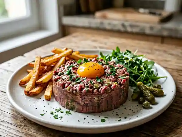Steak Tartare Fondant au Couteau - Photo de présentation