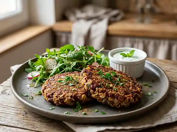 Steak végétarien maison savoureux et facile - Photo de présentation
