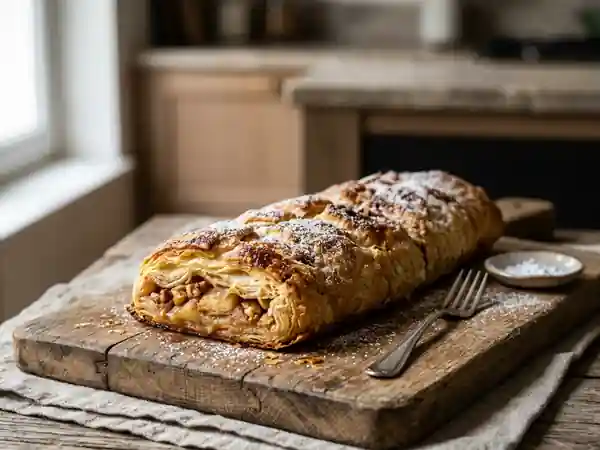 Strudel aux Pommes Facile et Gourmand - Photo de présentation
