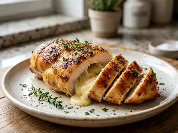 Suprêmes de Poulet Cœur Coulant au Gruyère - Photo de présentation