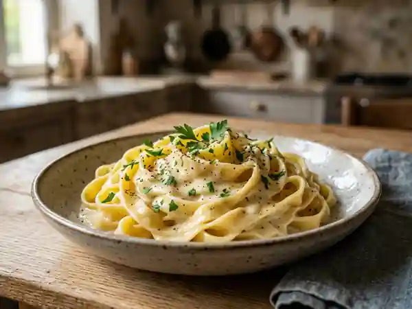 Tagliatelles Fondantes au Maredsous - Photo de présentation