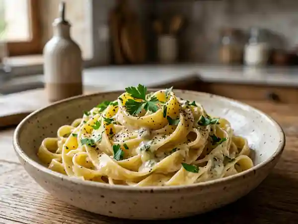Tagliatelles au Gorgonzola : Onctuosité Italienne - Photo de présentation
