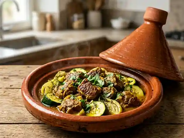 Tajine d'agneau fondant au fenouil - Photo de présentation
