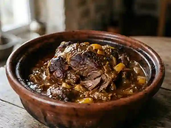 Tanjia d'agneau fondante au citron confit - Photo de présentation