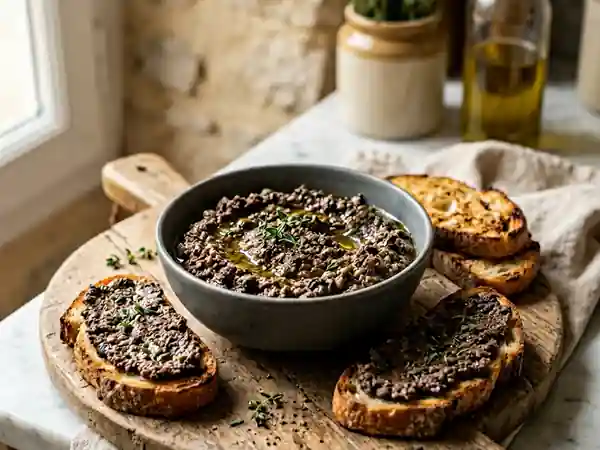 Tapenade Végétarienne Maison : Recette Facile et Savoureuse - Photo de présentation