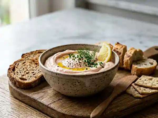 Tarama onctueux au fromage frais et citron - Photo de présentation