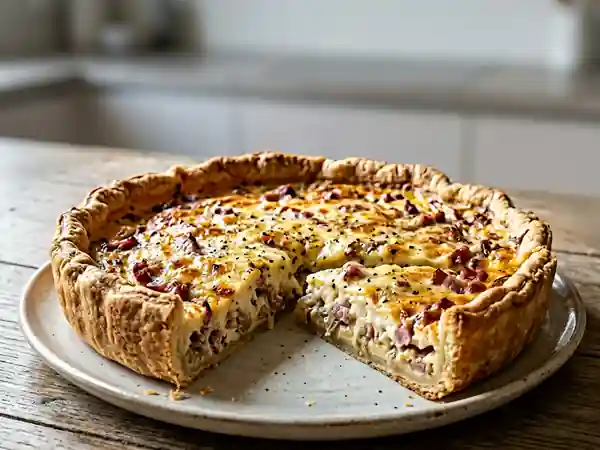 Tarte à gros bords du Nord croustillante - Photo de présentation