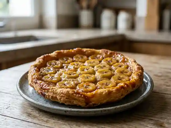 Tarte à la banane ultra simple et gourmande - Photo de présentation