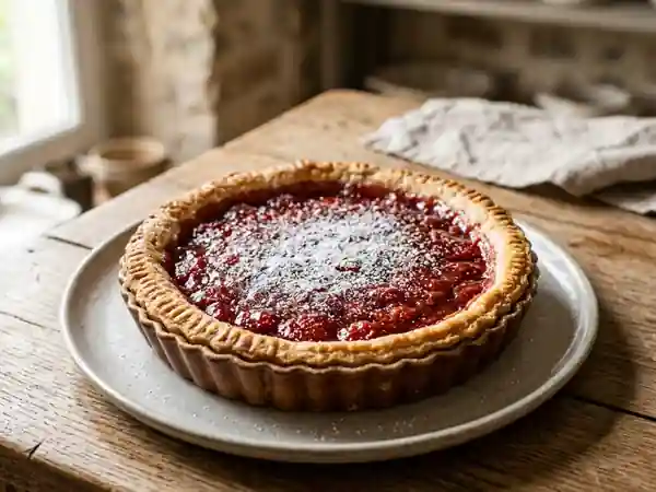Tarte à la confiture maison facile et rapide - Photo de présentation