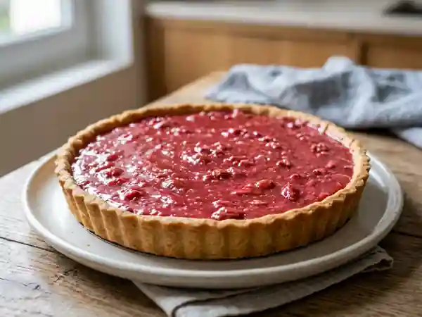 Tarte à la Praline Rose Traditionnelle : Recette Authentique et Gourmande - Photo de présentation