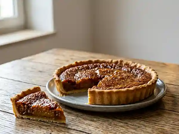 Tarte à la Vergeoise Fondante et Caramélisée - Photo de présentation