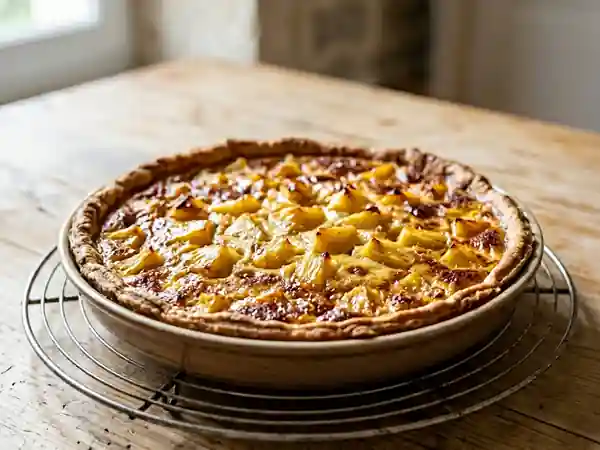 Tarte à l'ananas facile et rapide - Photo de présentation