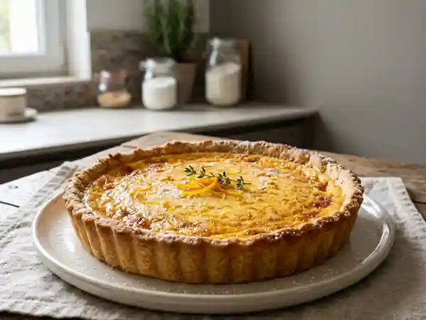 Tarte à l'orange rapide et gourmande - Photo de présentation
