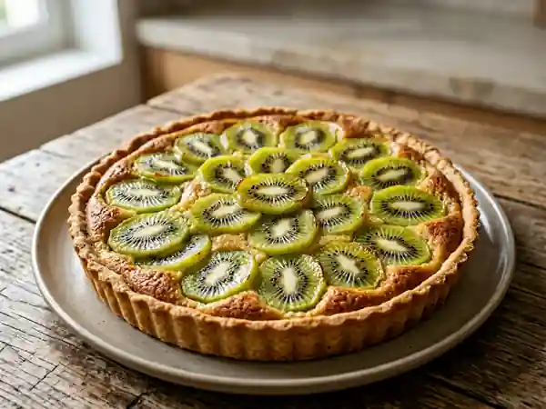 Tarte Amandine au Kiwi Fondante et Fruitée - Photo de présentation