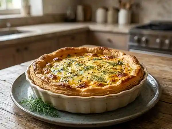 Tarte arménienne traditionnelle savoureuse - Photo de présentation