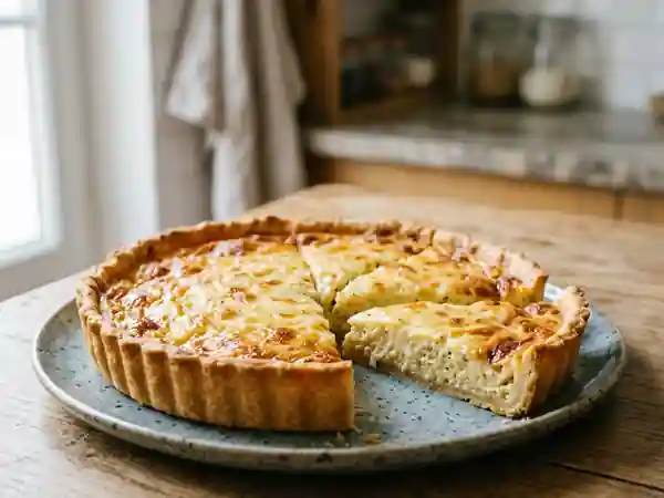 Tarte au Beaufort Fondante et Poivrée - Photo de présentation
