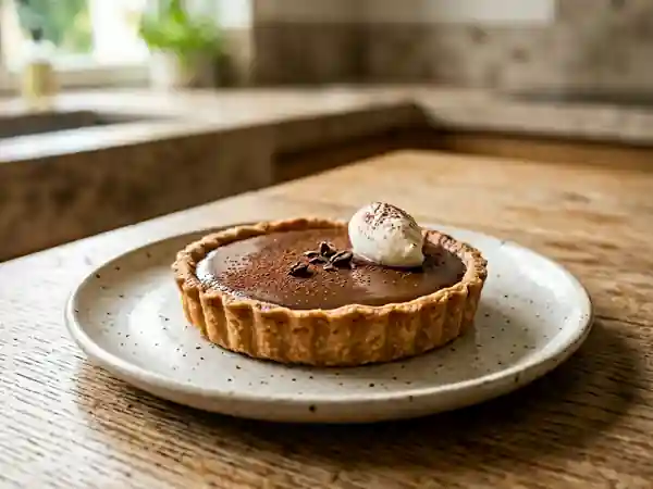 Tarte au café onctueuse et gourmande - Photo de présentation
