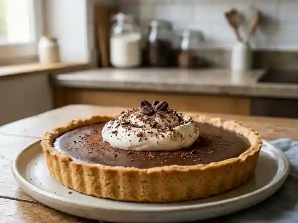 Tarte au café traditionnelle de grand-mère : recette gourmande et facile - Photo de présentation