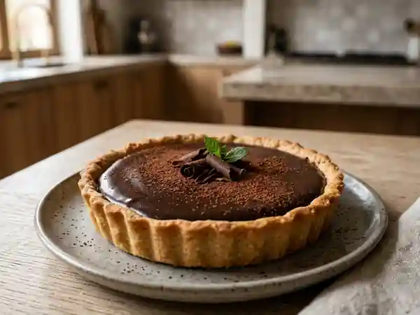 Tarte au chocolat noir intense Mère Blanc - Photo de présentation