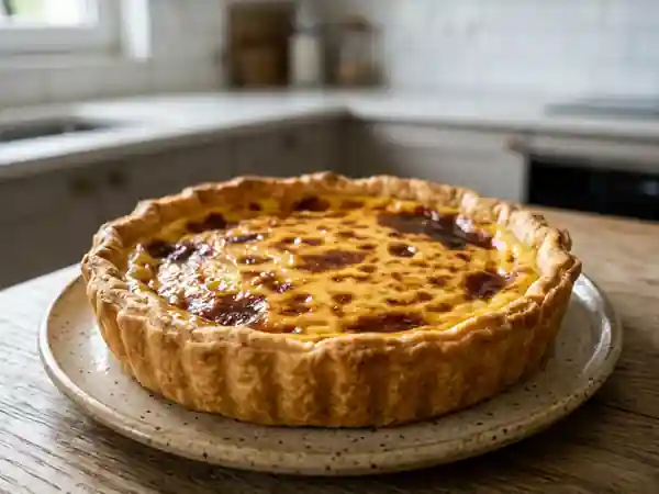 Tarte au flan maison : recette facile et gourmande - Photo de présentation