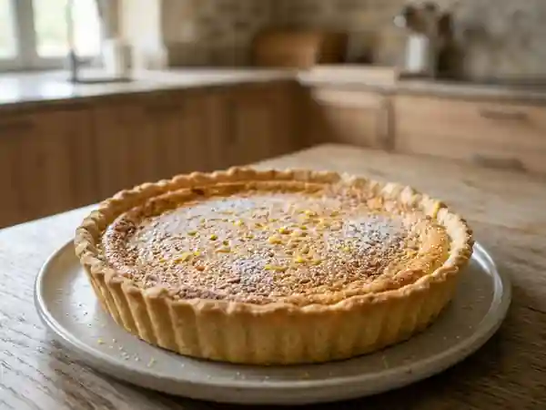 Tarte au Fromage Blanc Fondante (Käsküeche) - Photo de présentation