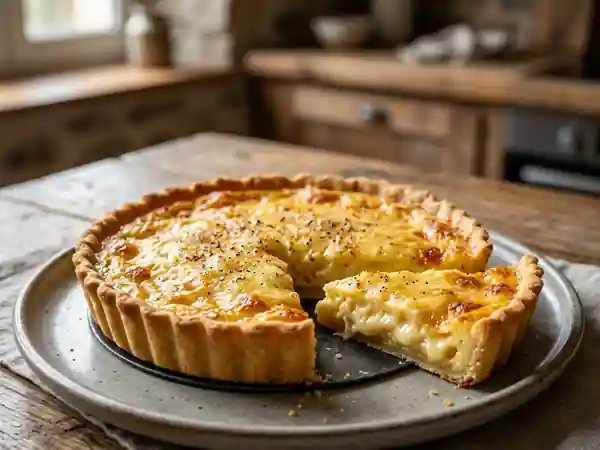 Tarte au Fromage Coulante et Muscade - Photo de présentation