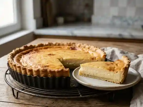 Tarte au libouli onctueuse et vanillée - Photo de présentation