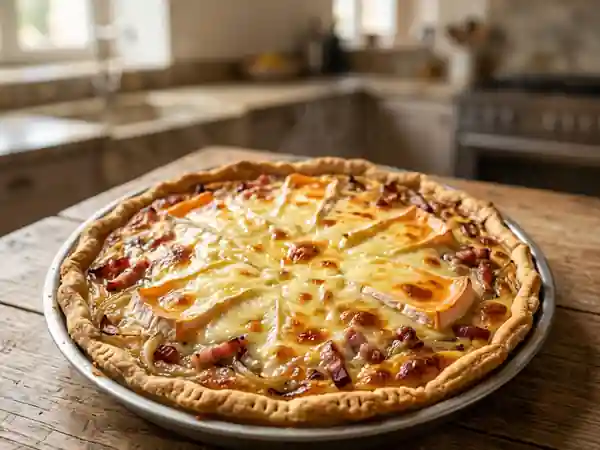Tarte au Reblochon Fondant et Lardons - Photo de présentation