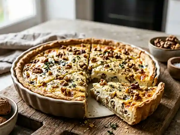 Tarte au roquefort facile et rapide - Photo de présentation