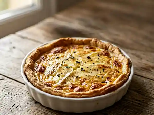 Tarte au Saint-Nectaire fondante et gourmande - Photo de présentation