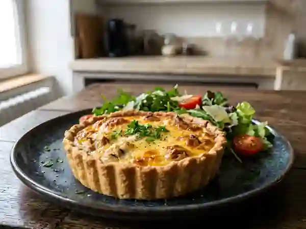 Tarte au thon fondante et croustillante - Photo de présentation