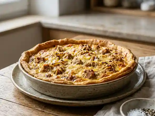 Tarte au thon savoureuse d'Eglantine : recette facile et gourmande - Photo de présentation