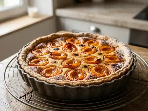 Tarte aux abricots à l'ancienne : recette traditionnelle et gourmande - Photo de présentation