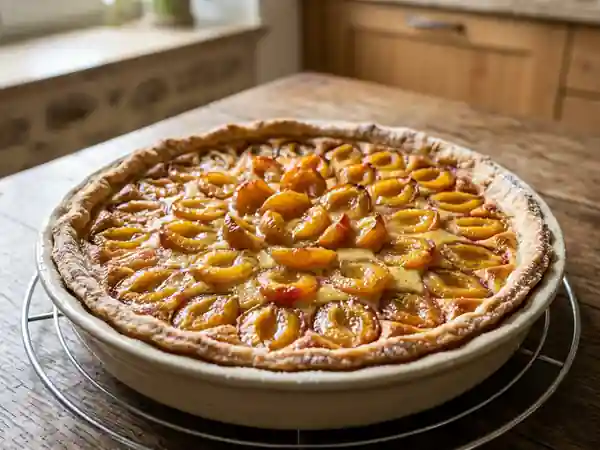 Tarte aux mirabelles maison : recette facile et gourmande - Photo de présentation