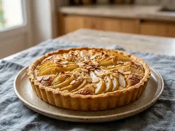 Tarte aux poires et amandes fondante d'Alya - Photo de présentation