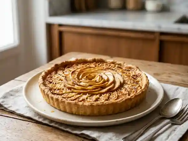 Tarte Pommes Coco au Cœur Onctueux - Photo de présentation
