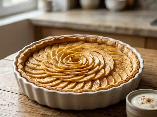 Tarte aux Pommes Maison Fondante et Gourmande - Photo de présentation