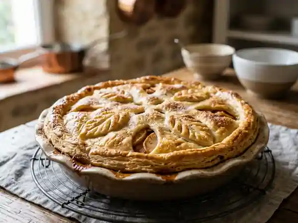 Tarte aux pommes traditionnelle allemande : recette facile et gourmande - Photo de présentation