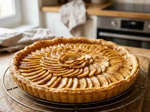 Tarte aux pommes XXL pour un plaisir gourmand - Photo de présentation