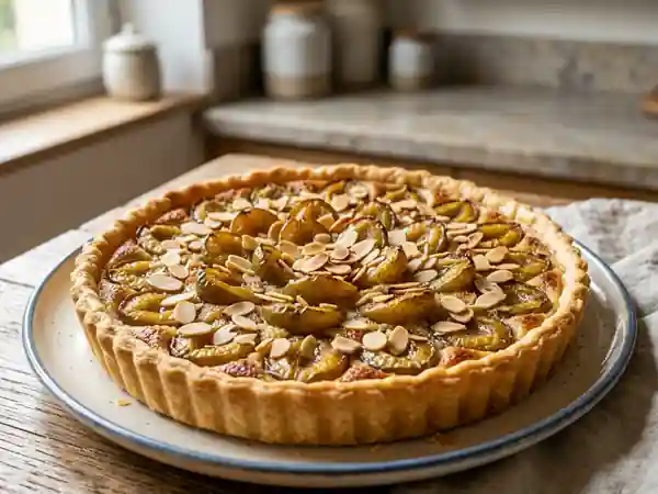 Tarte aux Reines-Claudes : Délice Fruité et Fondant - Photo de présentation