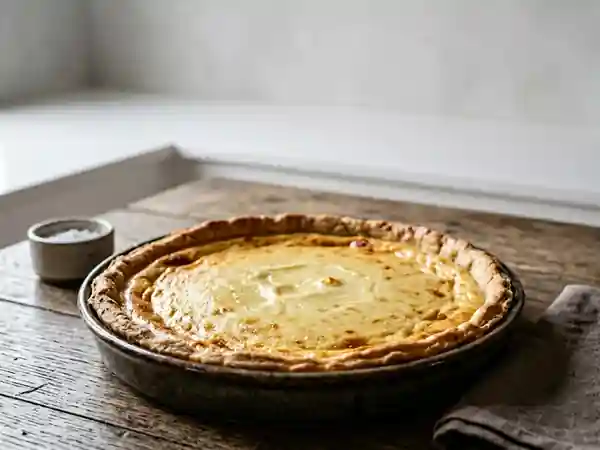 Tarte brisée au fromage blanc : recette facile et gourmande - Photo de présentation