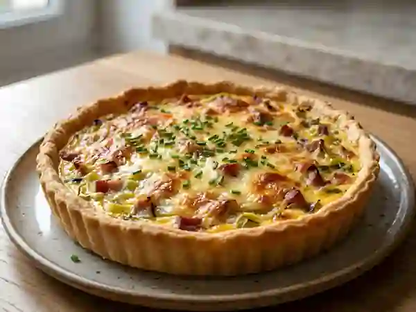 Tarte Bruxelloise Fondante et Fumée - Photo de présentation