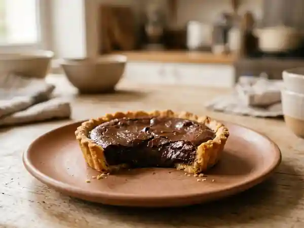 Tarte chaude au chocolat fondant : recette gourmande et facile - Photo de présentation