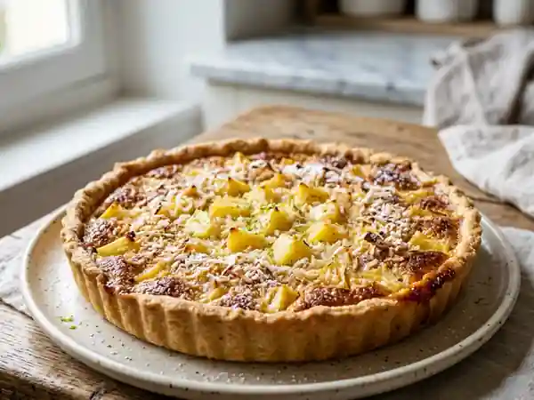 Tarte Ananas Coco Fondante et Parfumée - Photo de présentation